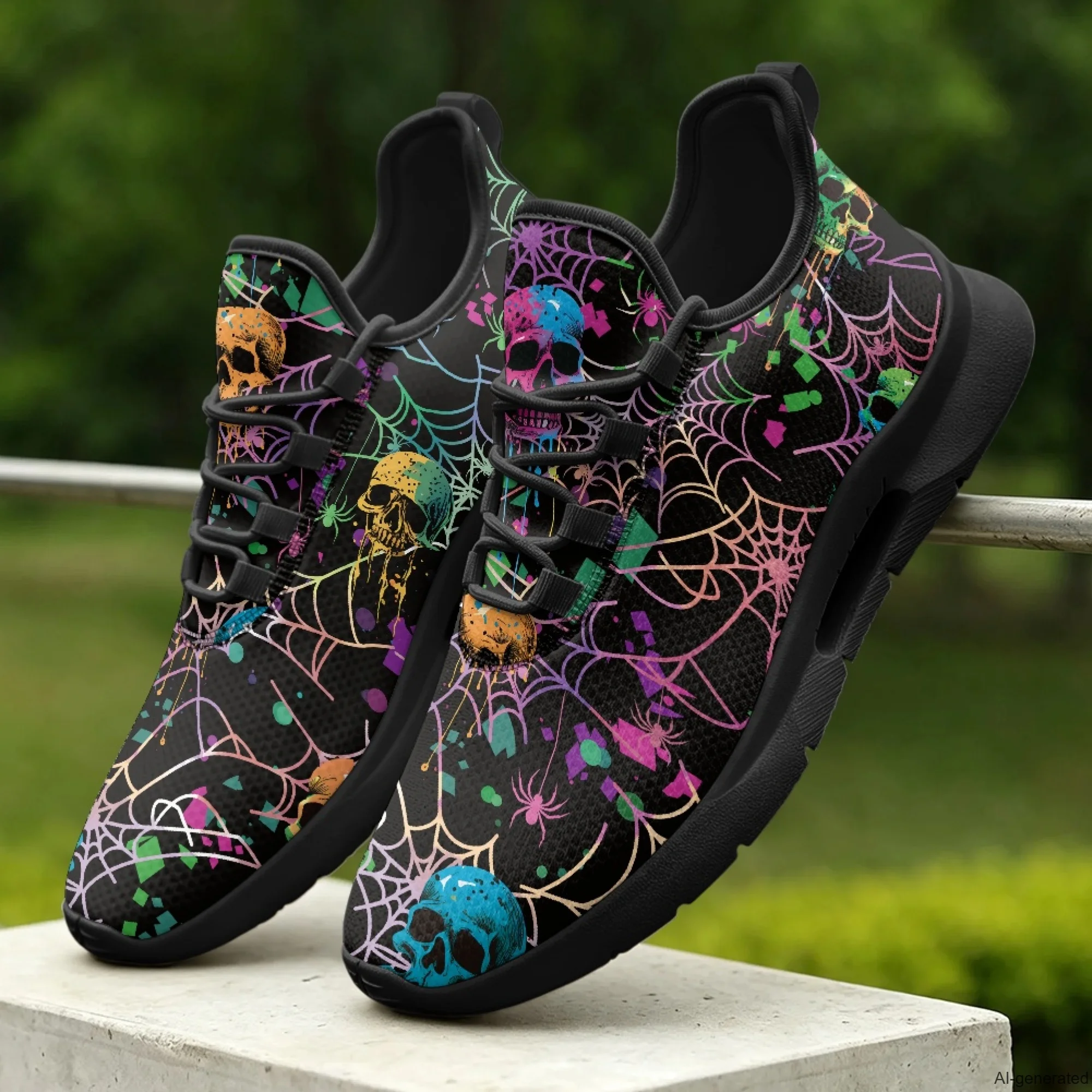 XIXIRIMIDO Tenis Feminino Lace-up Casual Shoes Nurse Sneakers Skull Man Shoes Women's Sneakers and Casual Shoes 35-48