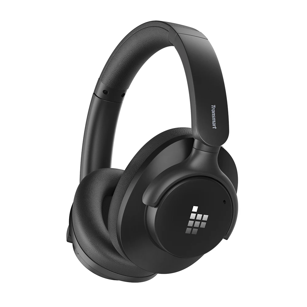 Tronsmart Sounfii Q20S Bluetooth-hoofdtelefoon Draadloze headset met ruisonderdrukking 60 uur speeltijd Hi-Res Audio App-bediening