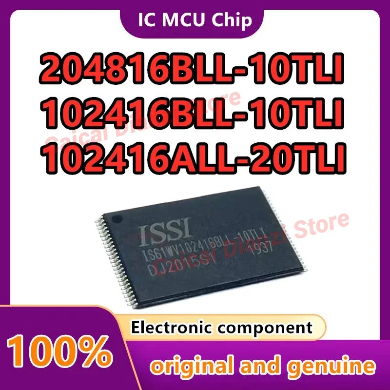 

IS61WV102416ALL-20TLI IS61WV102416BLL-10TLI IS61WV204816BLL package TSOP-48 static random access memory IC chip (SRAM)