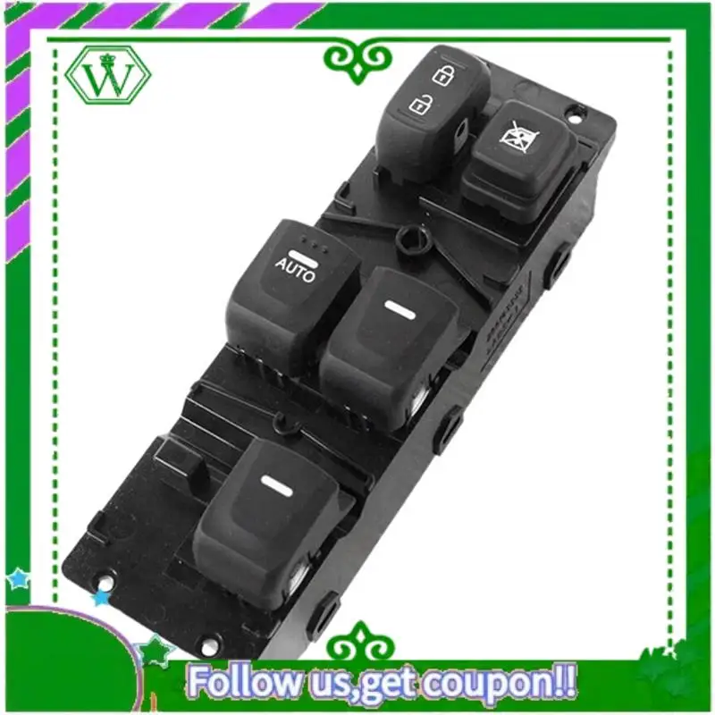 

AC34-передняя левая боковая кнопка главного переключателя окна, часть для Hyundai VELOSTER 2011-2016, переключатель управления подъемом стекла двери 93570-2V000