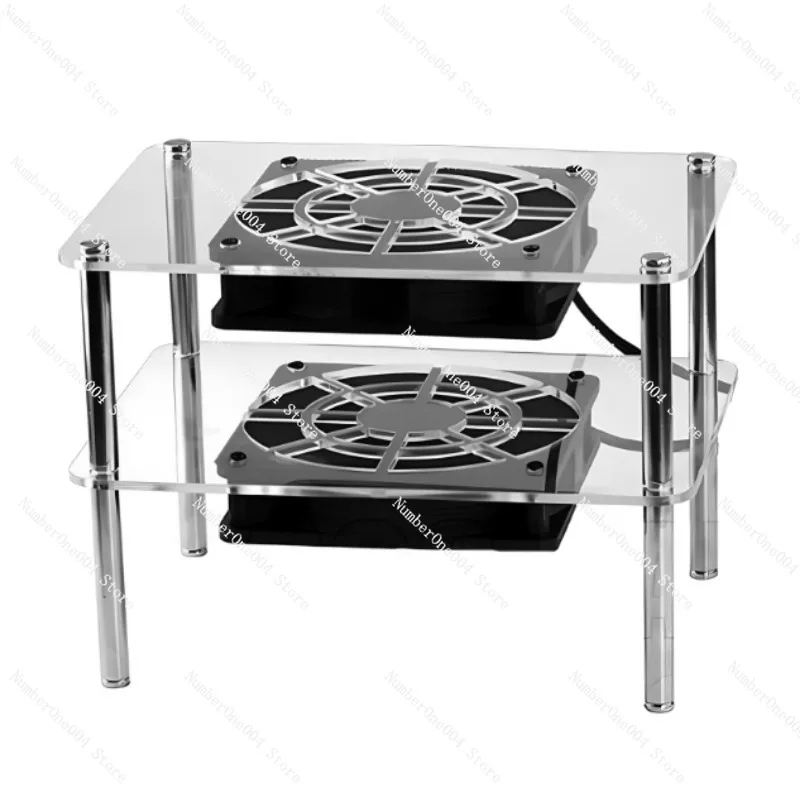 

USB Router Radiator Cooling Fan with 12cm Silent Fan Heat Sink for ADSL Modem Broadband Equipment