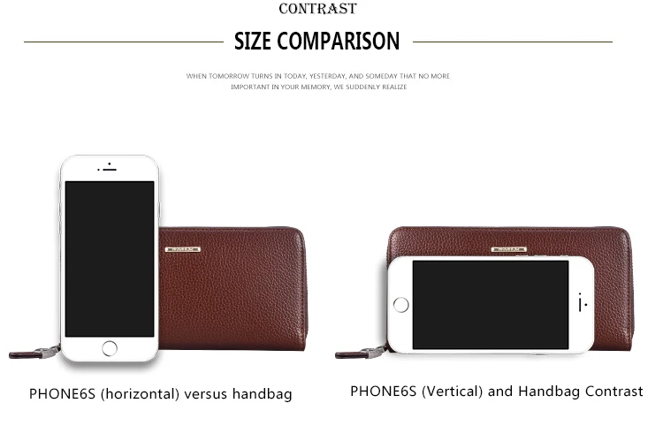 Lange Geldbörse aus Pu-Leder mit Reißverschluss für Herren, Clutch-Tasche, Multi-Card, Herrenhandtasche, Geschenk für Herren, Business-Geldbörse für Herren – Detail 10