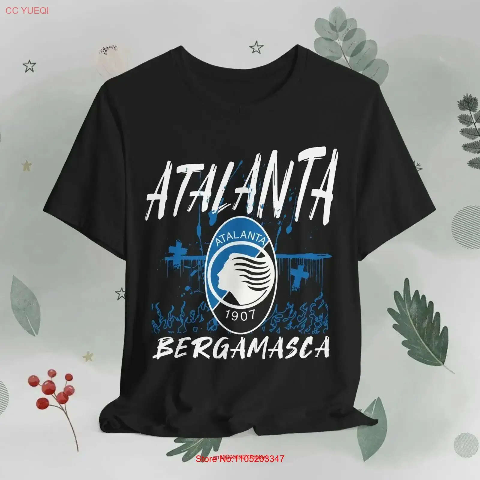 Maglietta Atalanta Bergamasca Calcio La Dea Gli Orobici Nerazzurri Bergamo vintage Lavato Versatile Abbigliamento firmato traspirante