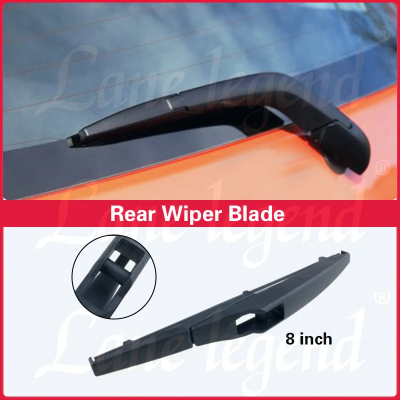 Car Rear Windshield Windscreen Clean Tailgate Window Wiper Blade For Toyota Prius C 2011 - 2021 Car Accessories 8"