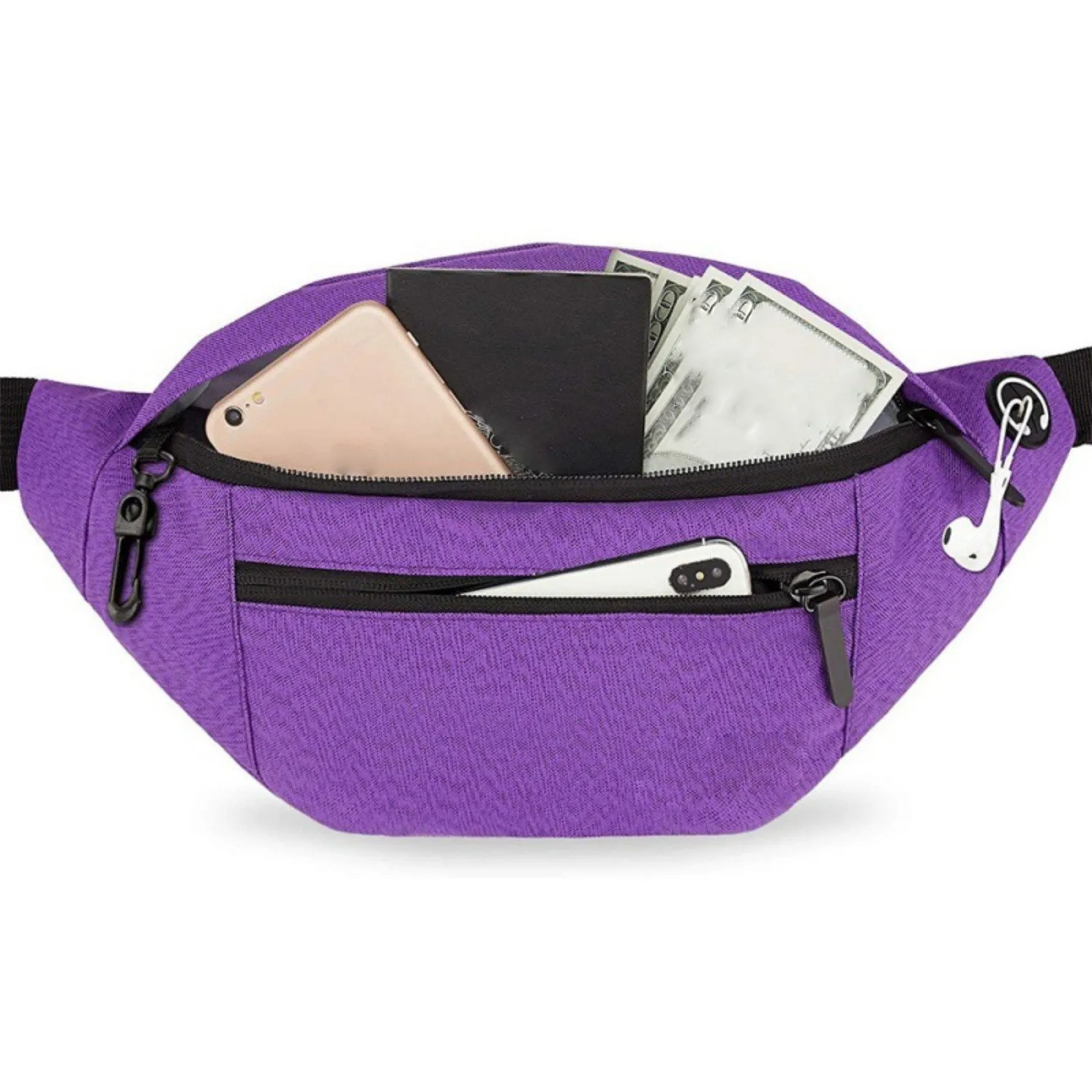 2025 حقيبة خصر رياضية خارجية جديدة ذات سعة كبيرة بكتف واحد متعددة الاستخدامات حقيبة كروس غير رسمية #5