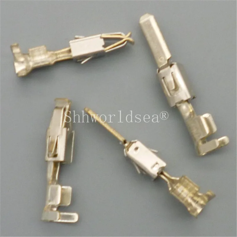 yierxjwshx 10PCS Wiring Crimp Repair Terminals Pins 000979225E N 906 845 05 For Audi VW Skoda Seat Porsche 962843-1 964298-1