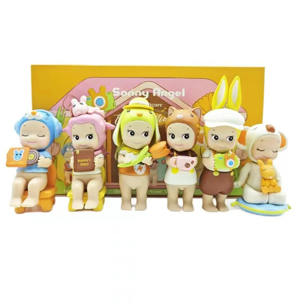 Sonny Angel Enjoy The Moment Series Children Christmas Birthday Gift Blind Box Anime Figures Ornaments Dolls