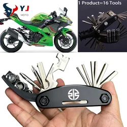 Moto Repairing Tool Screwdriver Set For Kawasaki Ninja Z7 Hybrid Eliminator 500 W800 ZZR1400 ZR Z1 Vulcan 1700 Tools Accessories