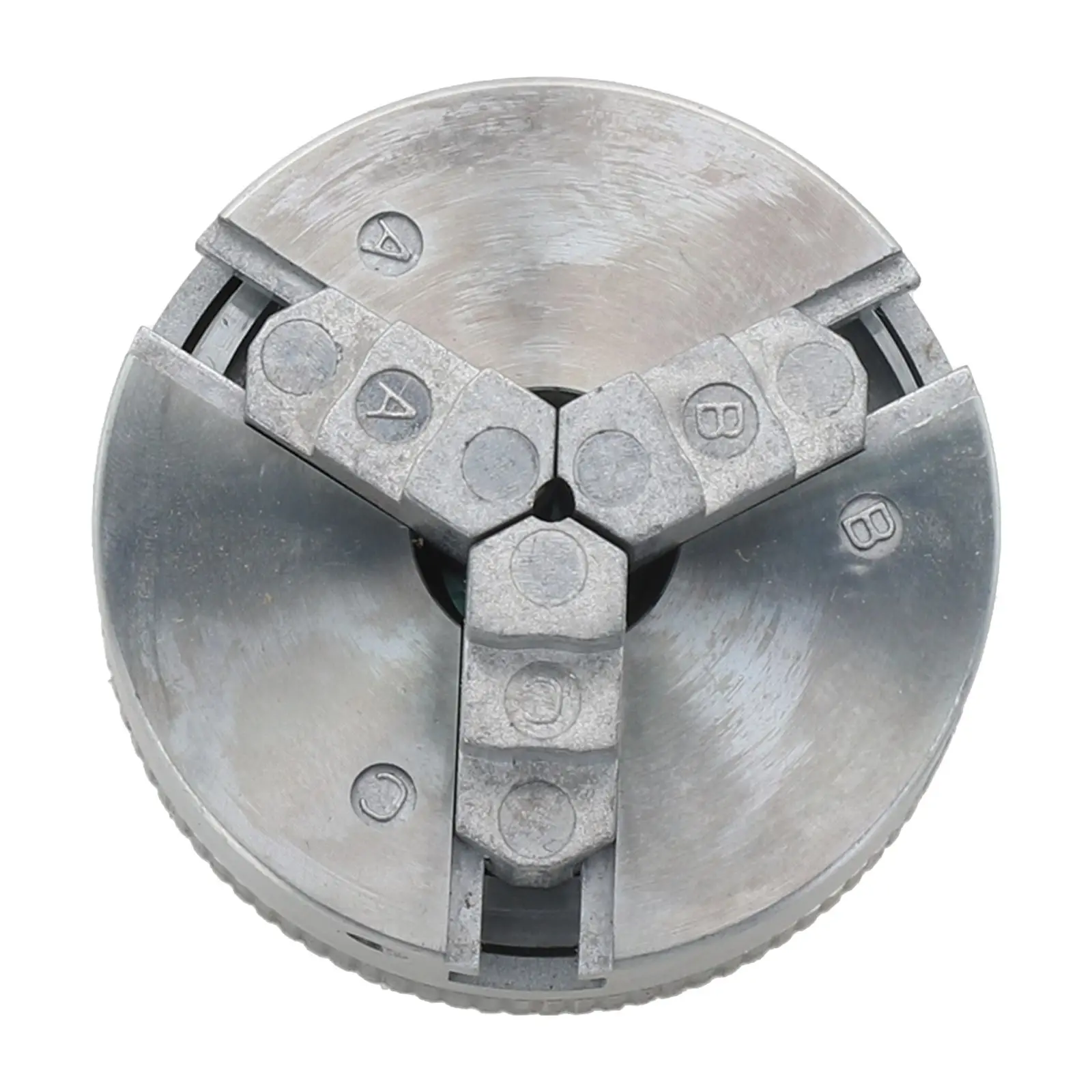 User Friendly 3 Jaw Lathe Chuck Set with Tools Engineered from Strong Zinc Alloy for Reliable Woodworking Applications