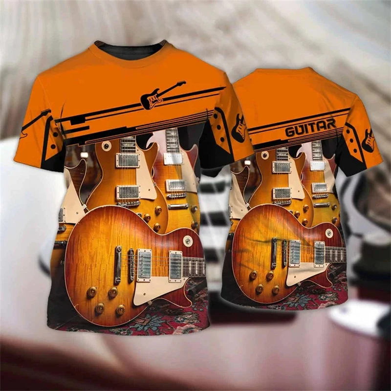 تي شيرت مطبوع على الجيتار ثلاث - مراجعة 3D Printing Guitar وسعره
