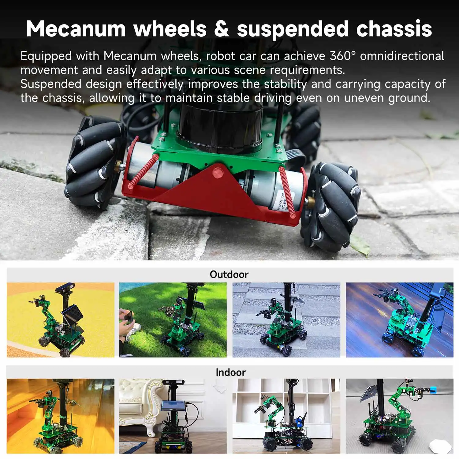 ROSMASTER X3 PLUS ROS Robot Python Programming with MecanumWheel 6DOF Robotic Arm Lidar for Jetson Orin NANO Orin NX RaspberryPi