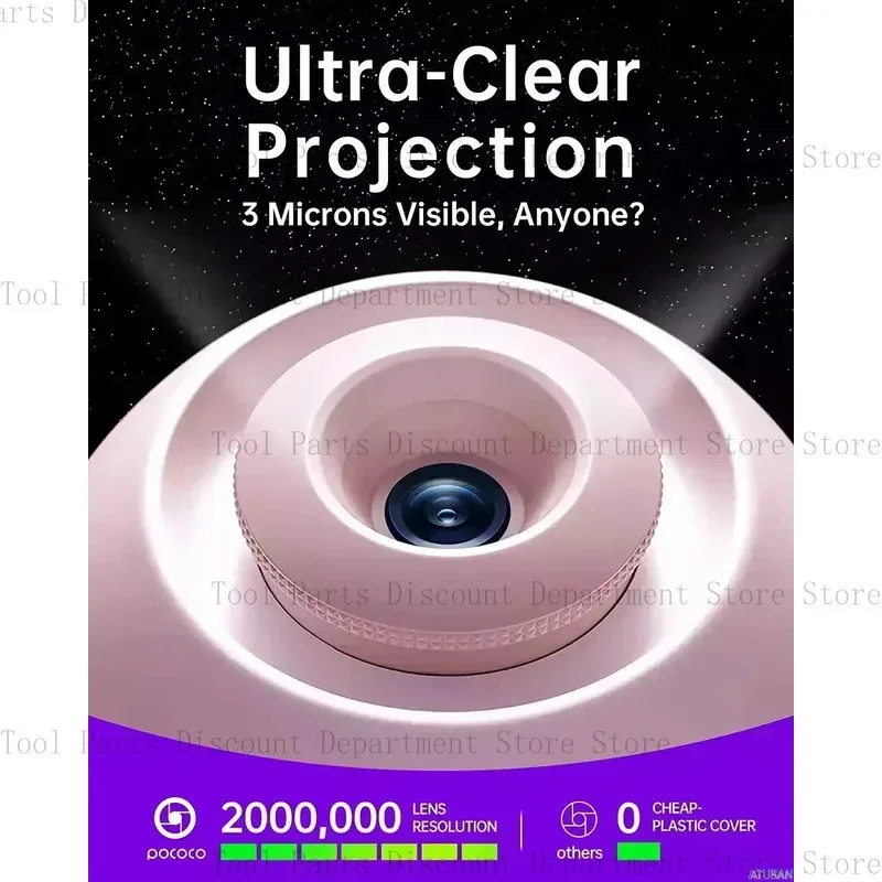 POCOCO Planetario: Ultra Proyector Dormitorio Aniversario de Cumpleaños Ideas de San Valentín Ella