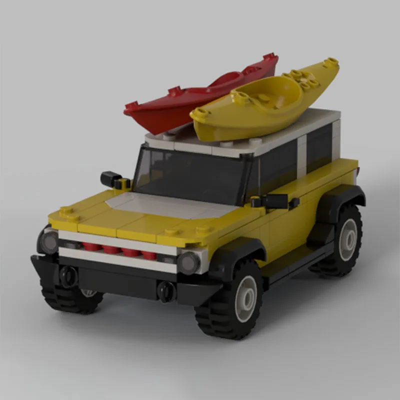 

252PCS MOC Toy 2024 Fordses Bronco Heritage DIY Building Bricks Educational Construction Toy Kids Gift
