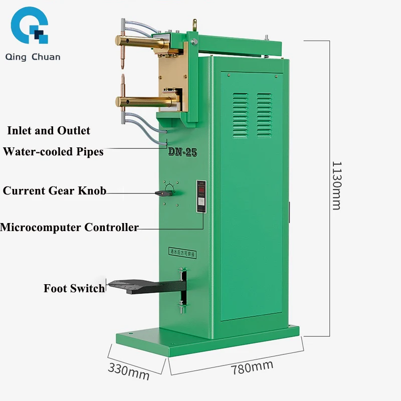 Spot Welding Machine DN-25 Type Pedal Butt Welding Machine Reinforcement Iron Wire Galvanizing Mash Welder