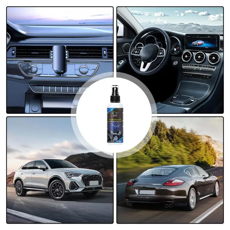 

Car Refurbishment Cleaning Agent Car Refreshing Cream Waterproof Parts Refurbish Agent Non-Greasy Multifunctional Car Polish