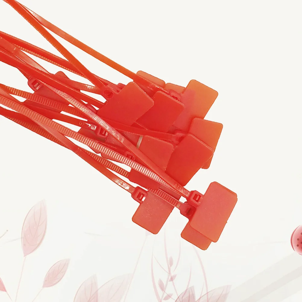 

250Pcs Nylon Cable Ties 4x150 Self Locking Heavy Duty Wire Wraps with Marking Tags for Office Network Cables Power Lines