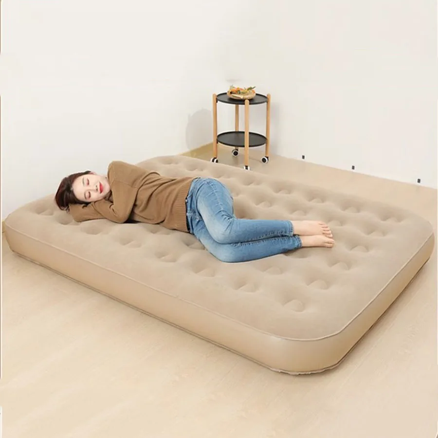 Outdoor Sexy Air Sofa Bed Inflatable Couple Cumbed Air Sofa Nature Romantic Relexing Indoor Room Mattress Glamping Camping Stuff