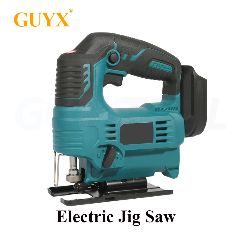 

65mm Brushless Electric Jig Saw Portable Jig Saw Blade For Wood Cutting Metal Power Tool For 18V Battery Electric Curve Saw