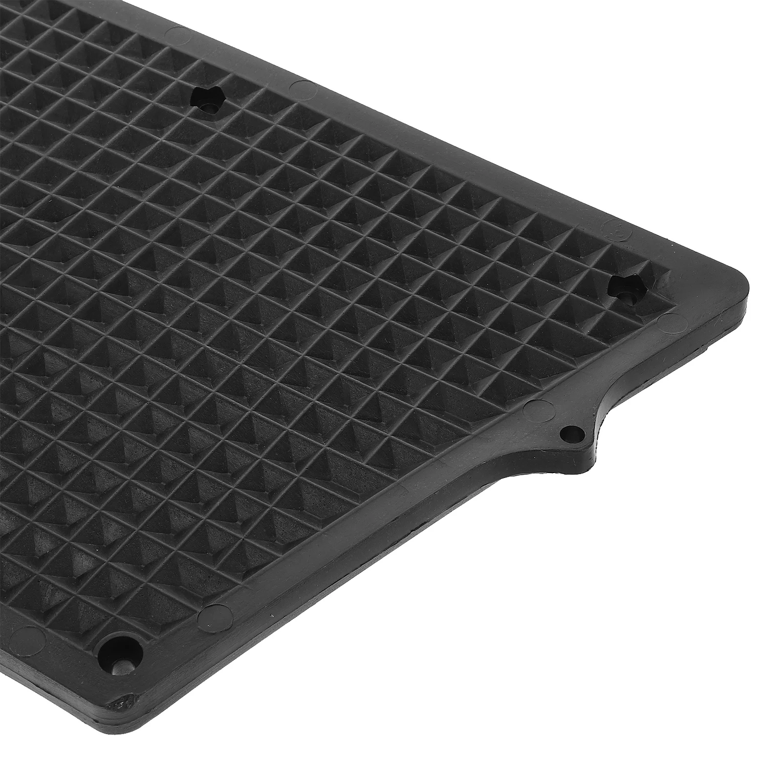 ملحقات قوارب الكاياك، لوحة تركيب خارجية من البلاستيك الأسود، دعامة محرك لقارب قابل للنفخ، زورق يخت، دعم رافدة #5