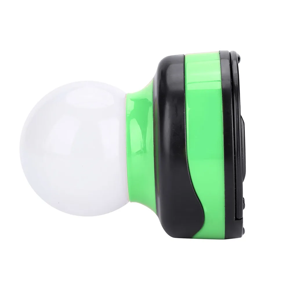 Durable Portable LED Flashlight Tent Light Mini Round Battery-Powered LED Tent Light Camping Light Mountaineering
