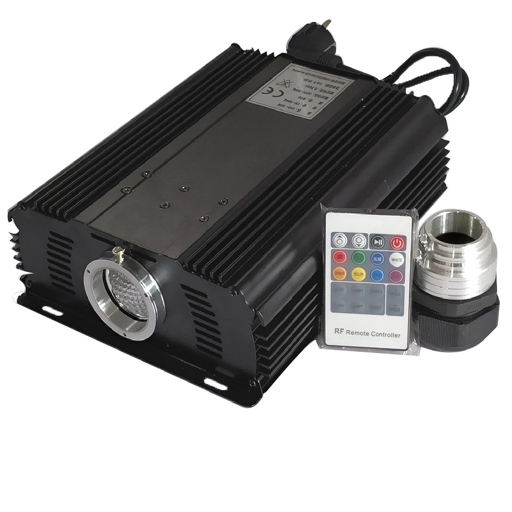 

LED light source engine projector remote control rgb illuminate for led fiber optic light equipment