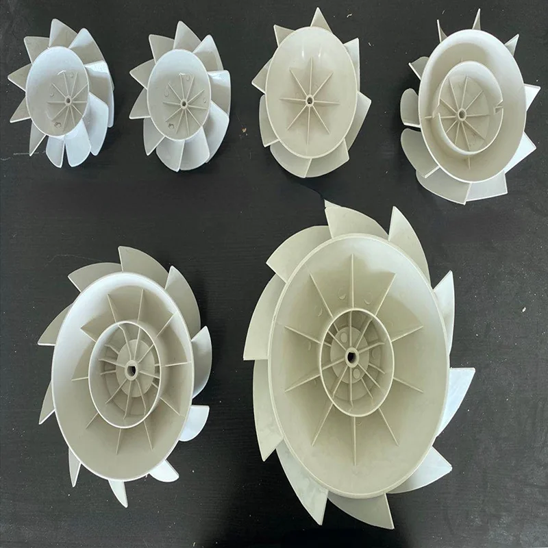 1PC Plastic Ventilation Fan Blade Exhaust Fan Impeller for Duct Fan Oblique Flow Blade Wind Wheel Ventilation Fittings