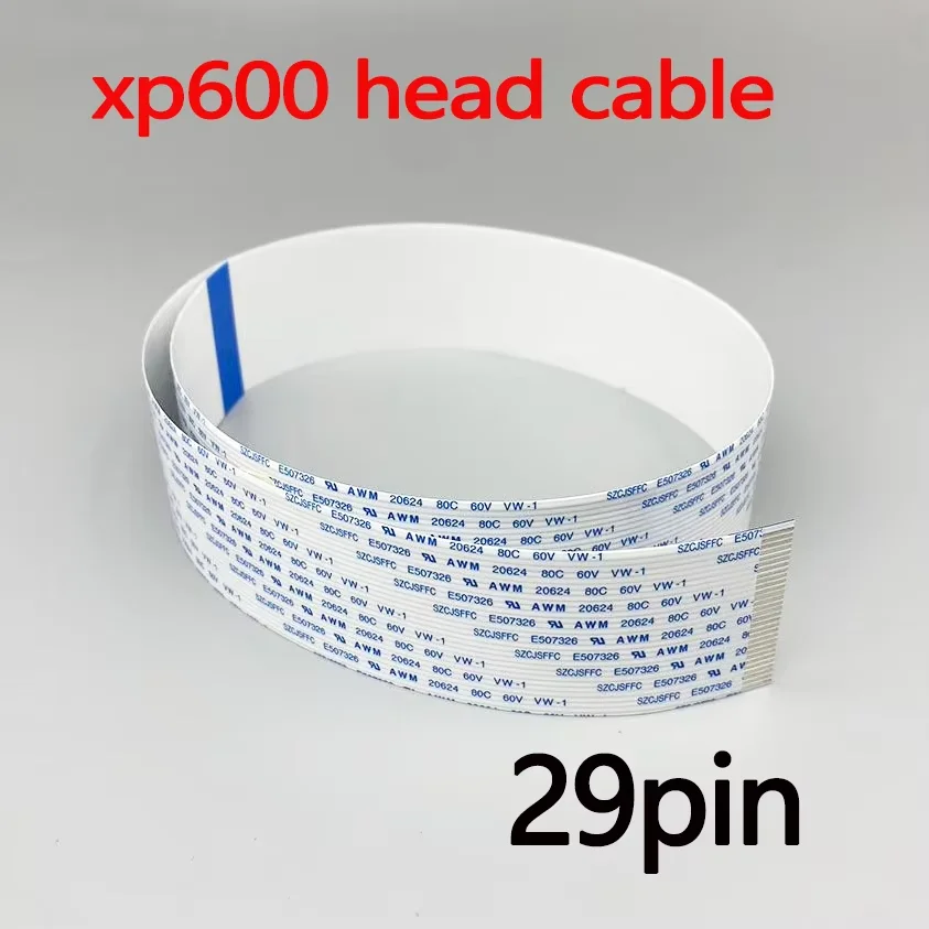 

10PCS 29Pins Head Data Cable For Epson Mimaki TX800 TX820 XP600 Solvent UV Flatbed Printer Dx10 Printhead FFC Flat Data Cable