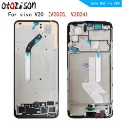 Housing Middle Frame LCD Bezel Plate Panel Chassis For vivo V20 V2025, V2024 Phone Middle Frame