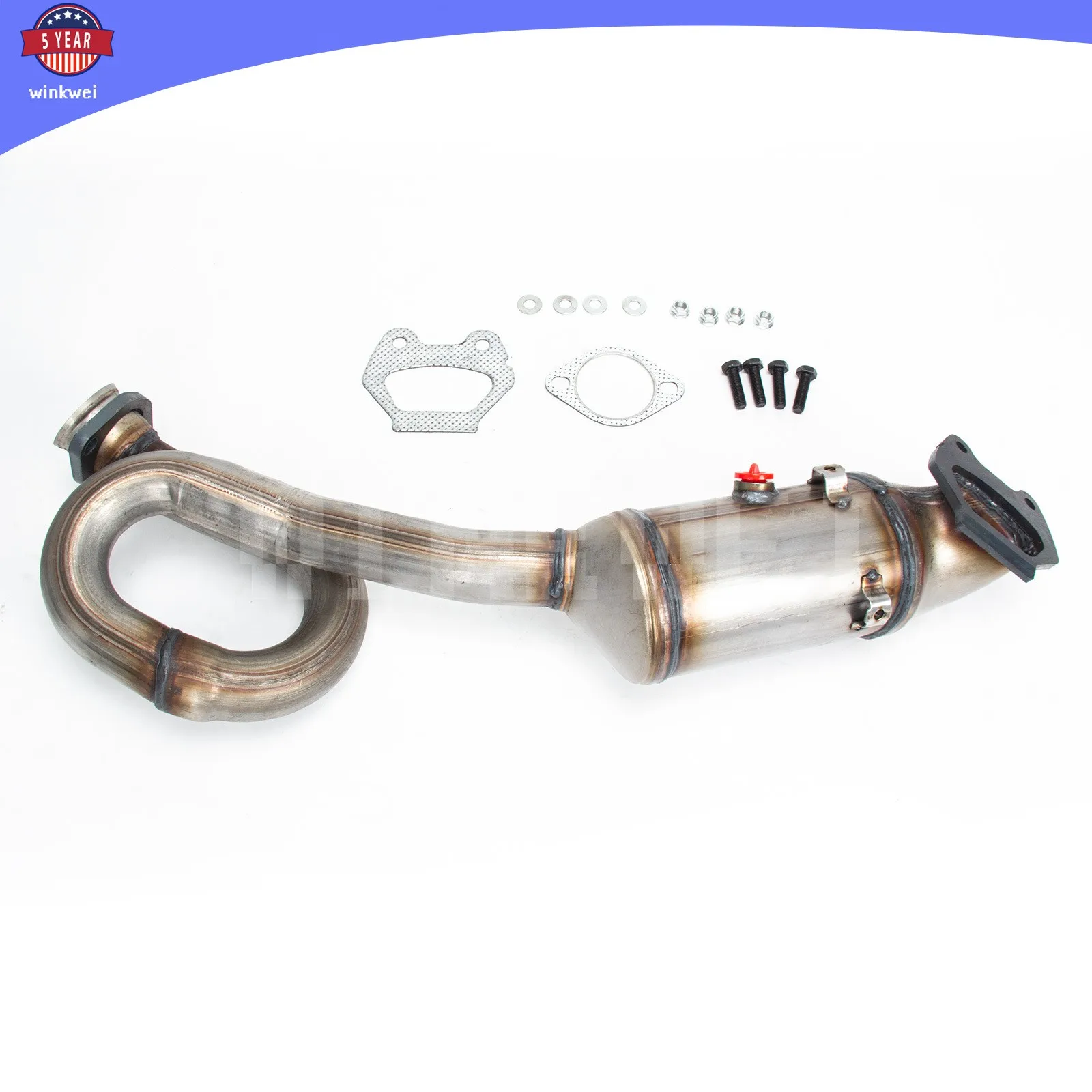 

Каталитический нейтрализатор передний левый (со стороны водителя) для Jeep Wrangler 3.6L 2012-2017 годов выпуска