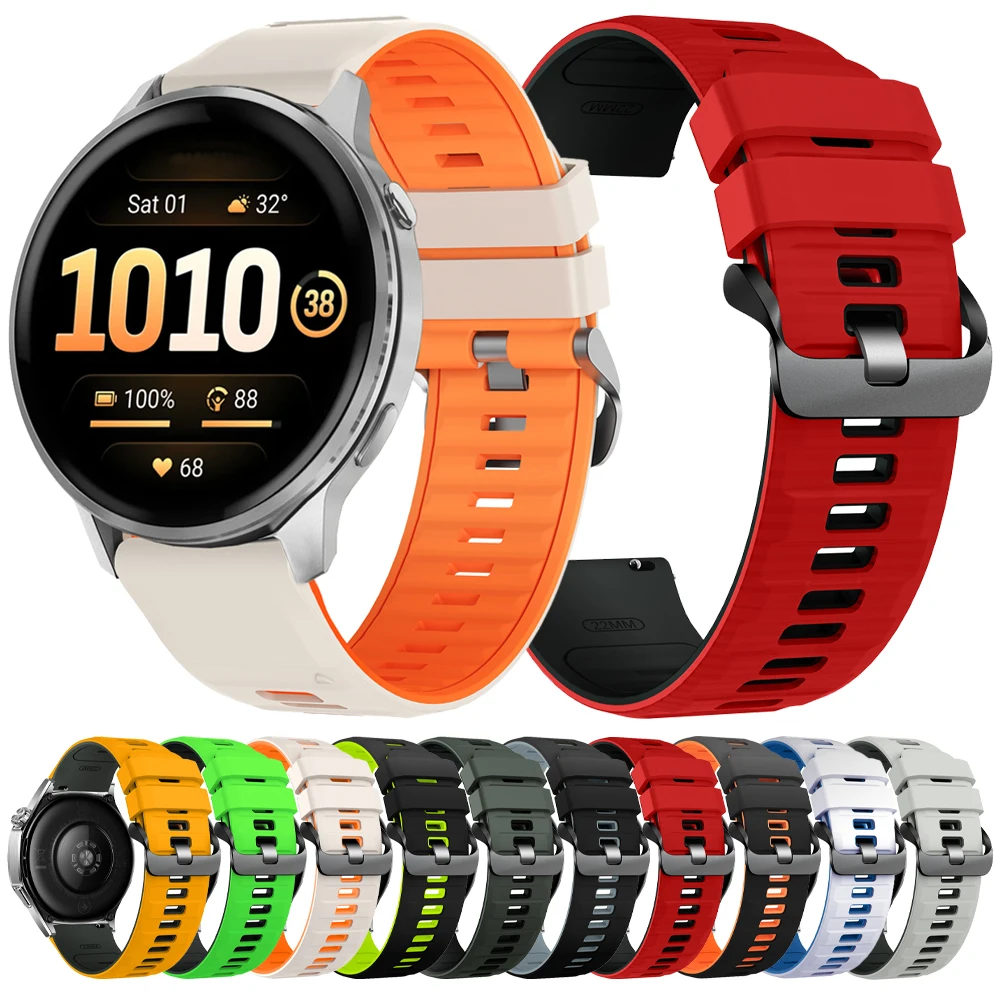 Für Garmin Forerunner 570 47mm 265 255 Armband 22mm Silikon Sport Armband Für Garmin Venu 2 3 4 45mm/Vivoactive 4 Weiche Armband