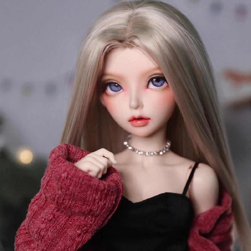 

New 42cm Sexy Girl legitimate BJD Baby sd 1/4 female mf humanoid doll full set xaga Spot noble makeup