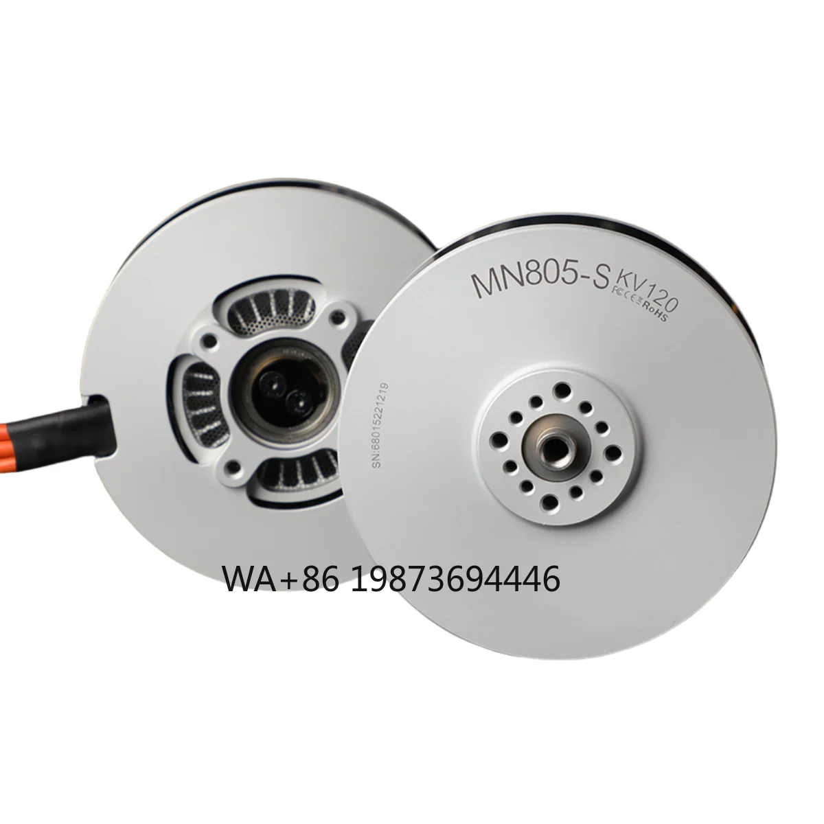 

MN805-S 24V 48V IP45 Heavy Payload Flying Brushless Electric Motor for Uav Supplier