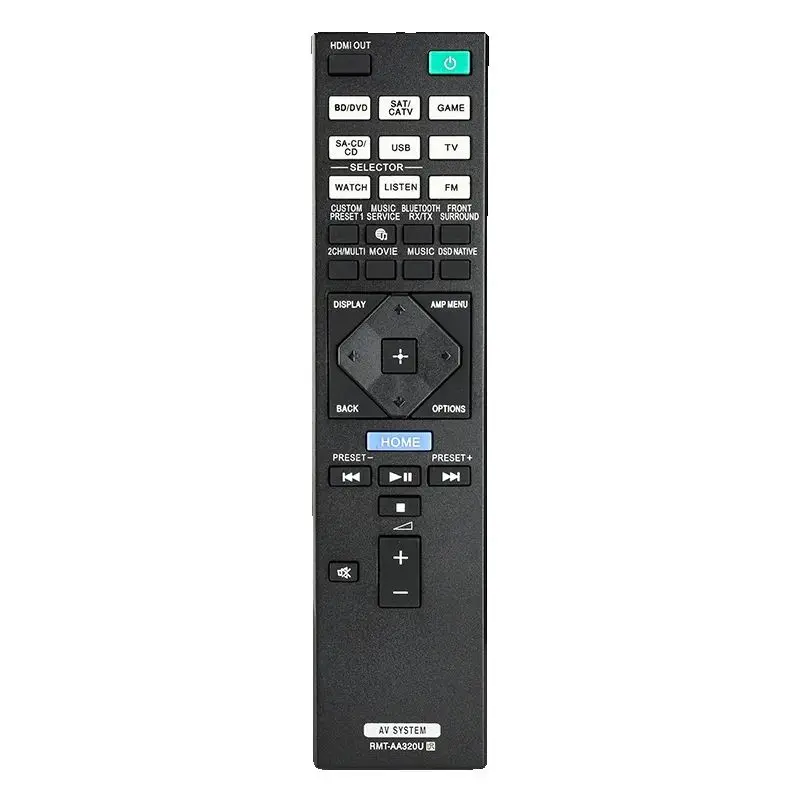 

RMT-AA320U For Sony Remote Control Replacement, For Sony AV Receiver STR-DN1080 STR-ZA810ES STRDN1080