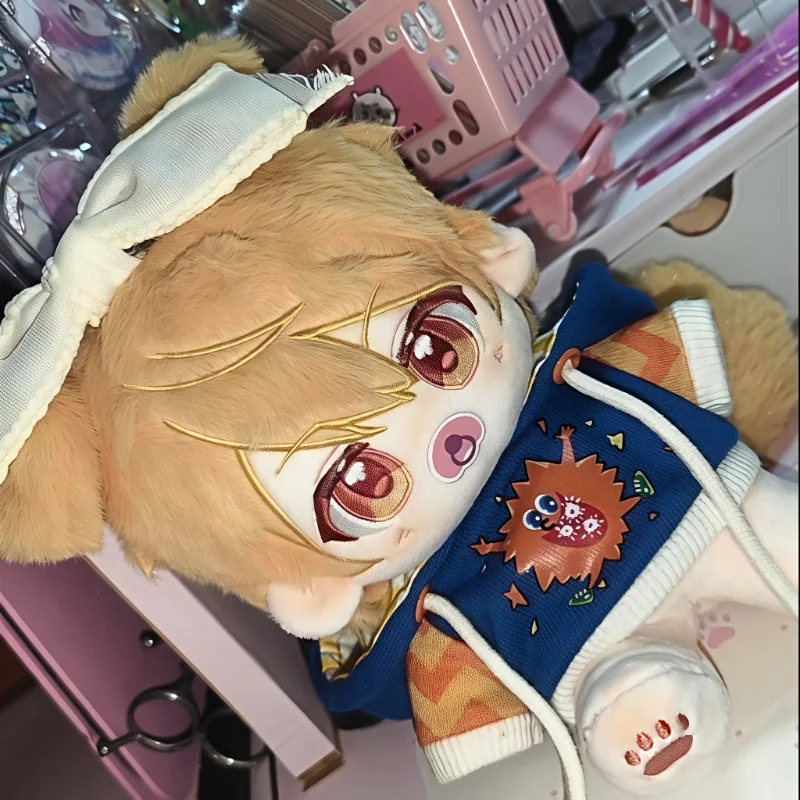 Wypchana lalka 20 cm z gry Game Wonderlands Showtime TENMA TSUKASA, przystojna pluszowa lalka do przebierania, bawełniana zabawka dla dzieci, prezent urodzinowy do cosplayu.