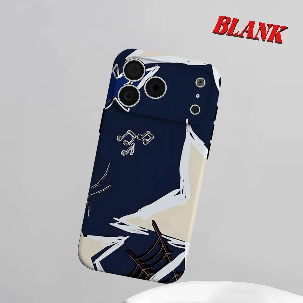 

Spider and Star Graffiti Art 2-in-1 Phone Case For iPhone 17 16 15 14 13 Pro Max Air 16e INS Flower Hard PC Bumper Cover Coque
