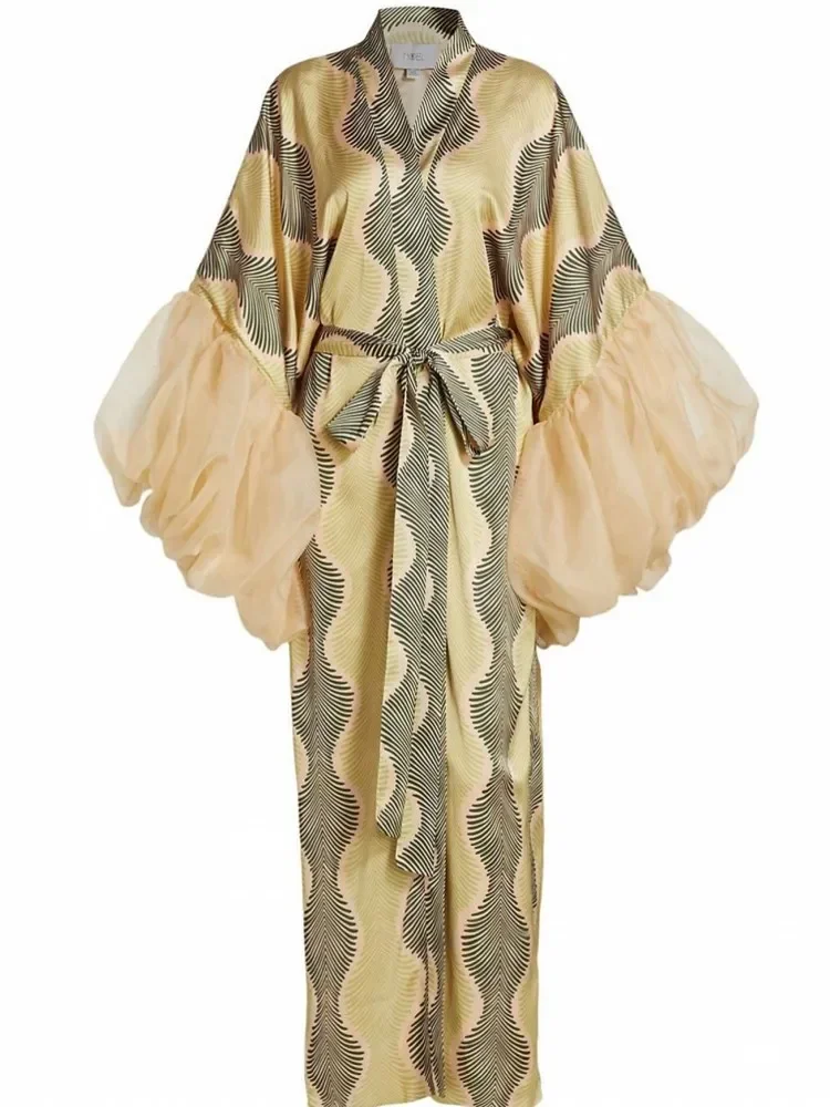 ثوب الكيمونو الياباني يوكاتا كيمونو معطف سترة بلوزة عصرية المرأة سترة طويلة هاوري فستان الكيمونو التقليدي قميص