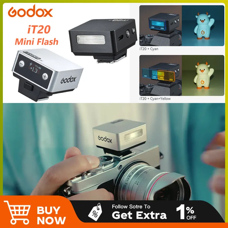 

Godox iT20 C/N/S/F/O Карманная вспышка с сенсорным экраном и TR TTL 2,4G Беспроводная вспышка для камеры Canon Sony Nikon Olympus Fujifilm