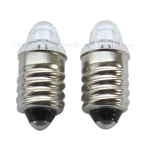 

Миниатюрная лампа освещения Лампы E10x22 1,2 В 0,25 А 10 шт. A014 2025-04-1