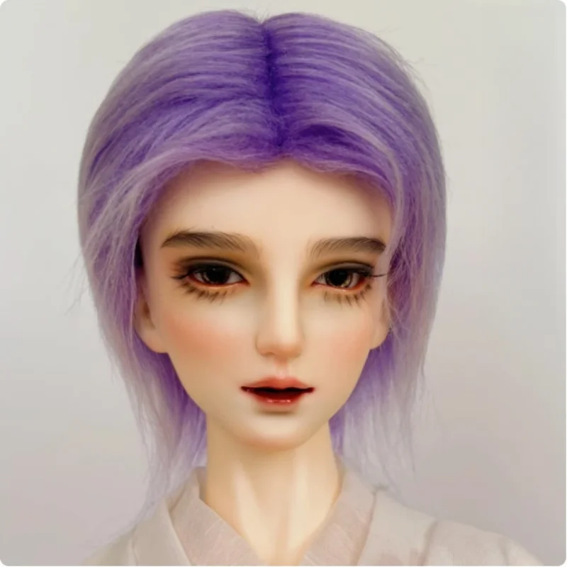 Nueva llegada peluca de piel de muñeca BJD para 1/3 1/4 1/6 MSD MDD muñeca pelucas de piel Multicolor accesorios de muñeca