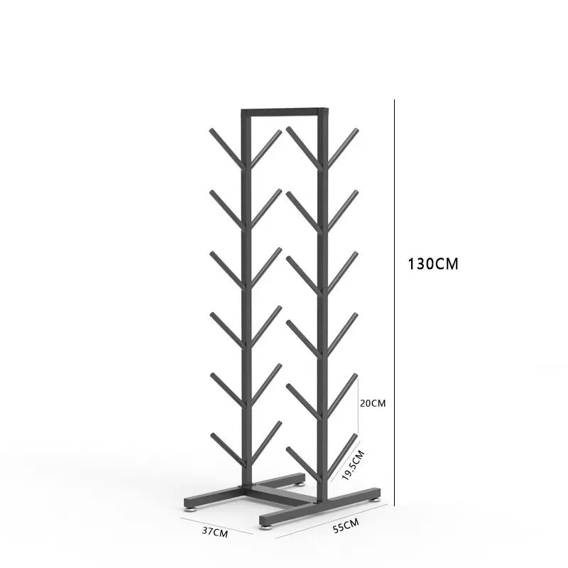 support-de-presentation-pour-tapis-de-yoga-grande-capacite-etagere-de-rangement-multi-niveaux-organisateur-de-materiel-de-fitness-a-poser-au-sol