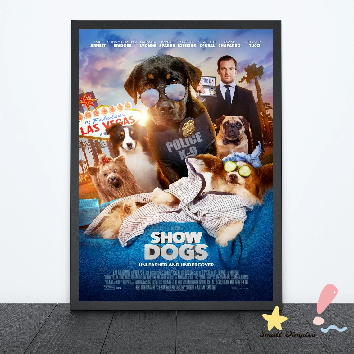 Show Dogs Movie Poster Canvas Art Print Home Decoration Wall Painting ( No Frame )