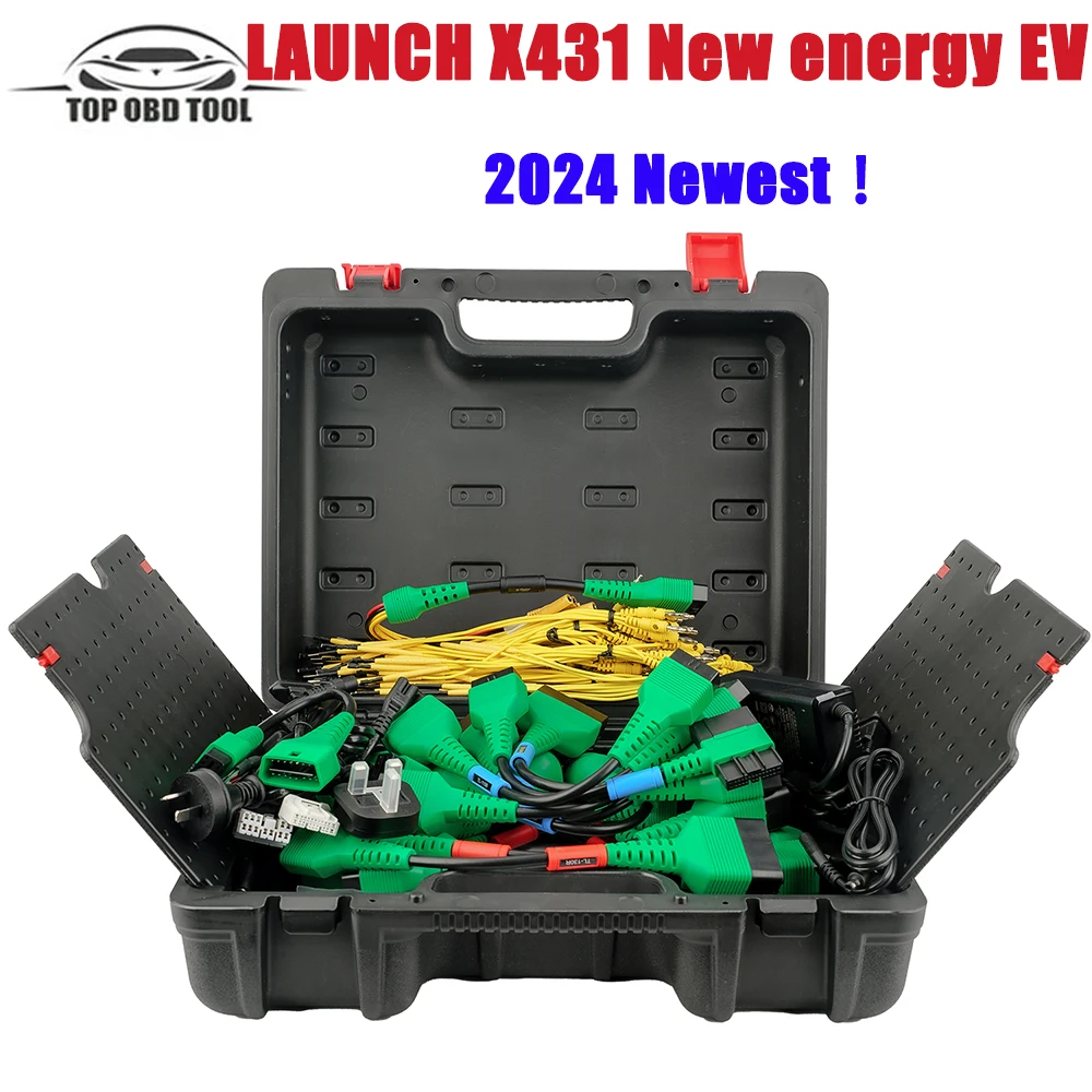 

LAUNCH X431 New energy EV Car Diagnostic Tools Work with X431 PAD V / PAD V Elite/ PAD VII /PRO3S+ SmartLink HD/ V+ SmartLink HD