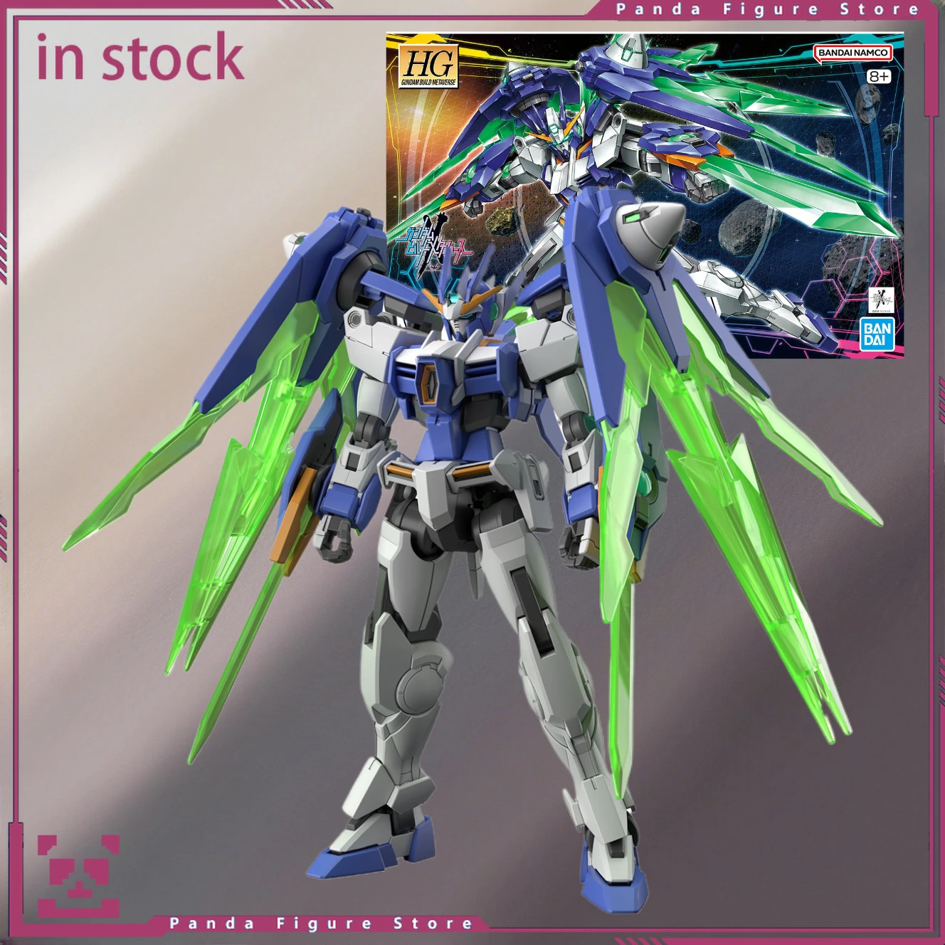 

Bandai Gunpla GUNDAM BUILD METAVERSE HG1/144 Gundam 00 DIVER ARC Action Figure Toys Assembly Model Gift