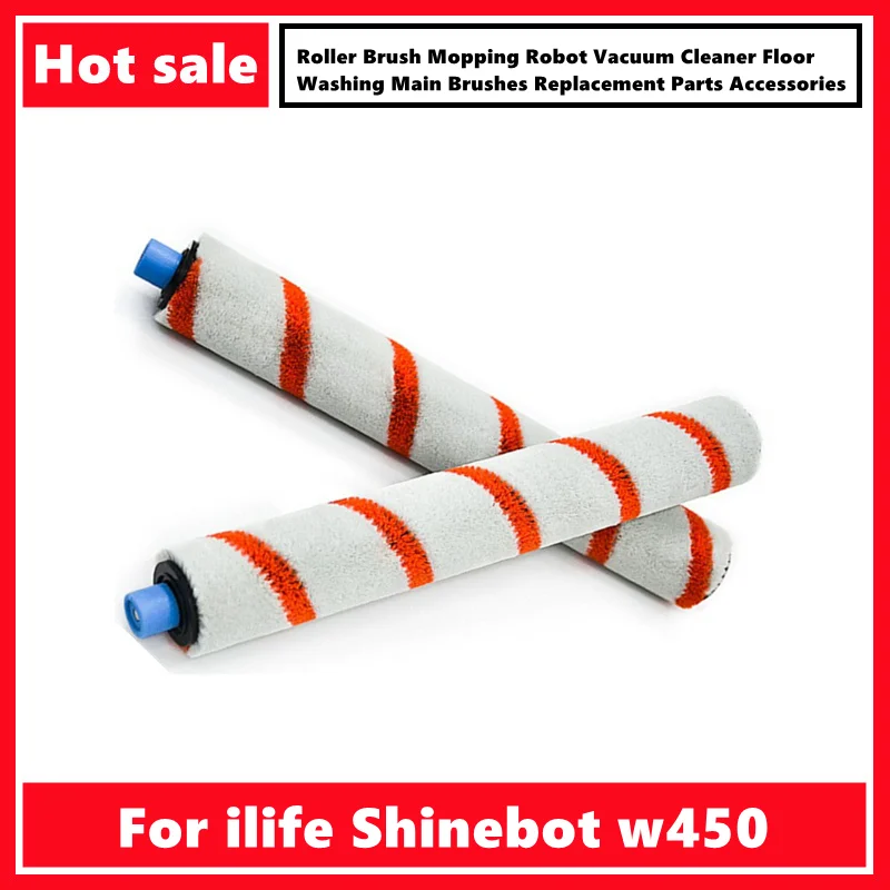 Роликовая щетка для робота-пылесоса ILIFE W450, основная сменная щетка для пола, запчасти для подметания