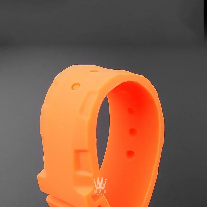 Correa de reloj negra, azul, verde y naranja, correa de reloj de goma de silicona para hombre de 22mm y 24mm para Panerai 111 441 386, correa deportiva suave, herramientas gratuitas