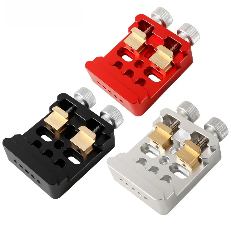 

102x88mm Dual-Use Dovetail Mount Base 75° & 60° Universal Card Slot for Telescope Finder Scope or Guide Scope