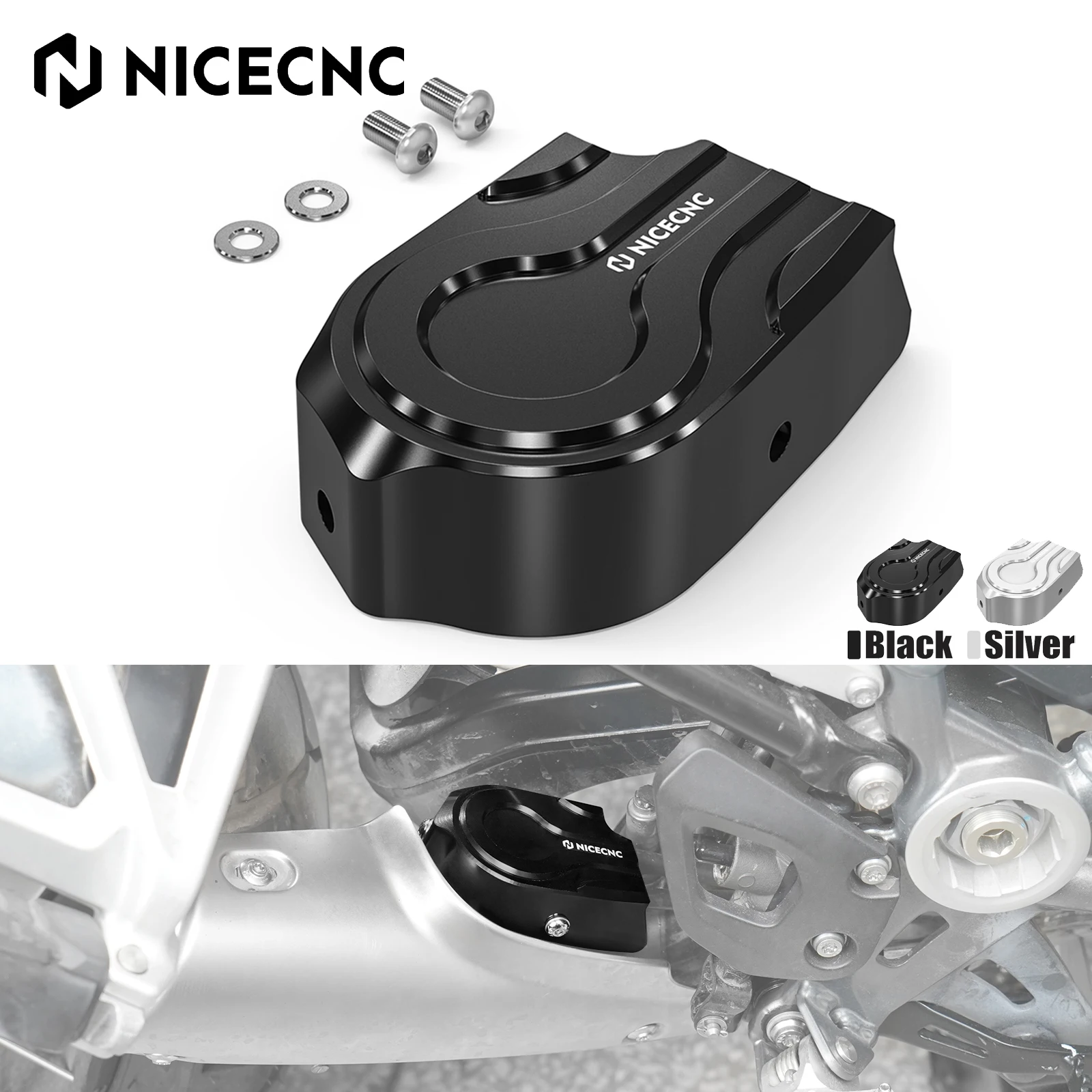 

For 2019 2020 2021 2022 2023 BMW R1250GS Exhaust Flap Cover R1250 GS R 1250 GS R 1250 GS