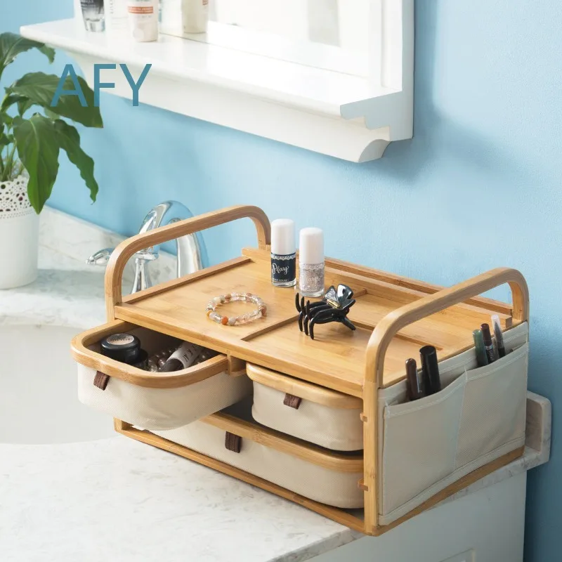 Multi-layer Jewelry Storage Box for Stud Earrings Desktop Drawer Organizer Key Holder Porch Decorative Artifact Compact