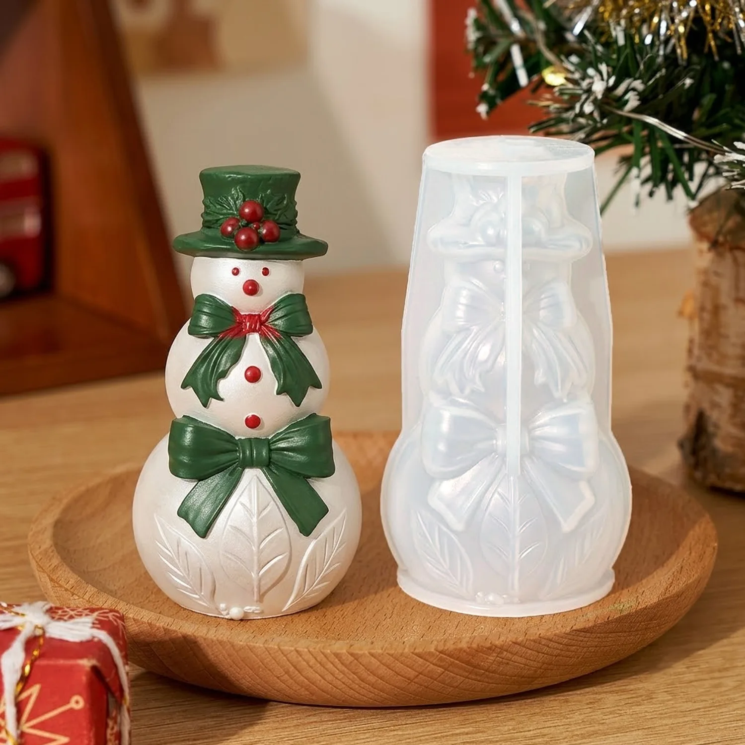 แม่พิมพ์ซิลิโคนรูปโบว์ 3 มิติ - Xmas Candle Making บทวิจารณ์และราคา
