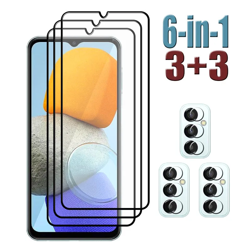 Sale Tempered Glass For Samsung galaxy M23 F23 F13 M13 Screen Protector 9H Anti-Scratch For Samsung M23 F23 Soft Camera film